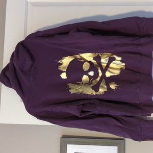 Soulcycle Purple Skull Hoodie Size XL